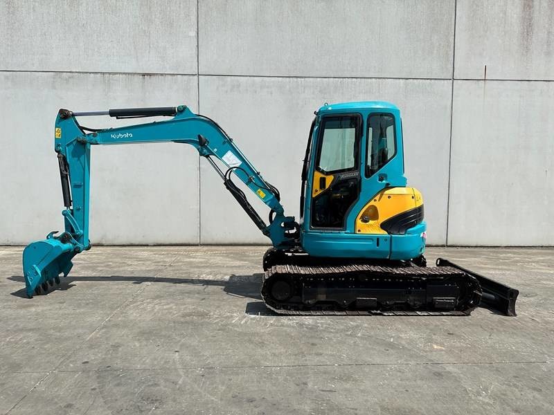 Original Japan Used Kubota Excavator KX155-3 5 6 Ton Second Hand Mini Digger