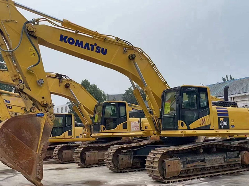 Used Excavator Komatsu PC500-10 Heavy Equipment Construction Machinery ORIGINAL Color Japan Year 2021 High Performance