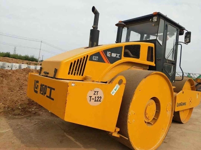 Chinese Brand Liugong CLG6327 27T Vibration Roller Used Condition Liugong 6327 Road Roller