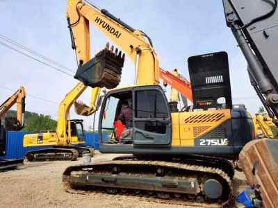 Original Hydraulic Used Hyundai Excavator R275vs Cummins Engine