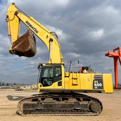 Good Price and Running Condition Original Japanese Used Komatsu PC650 Excavator for Sale
